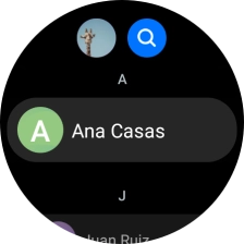 Pulsa el contacto deseado. Pulsa el contacto deseado.