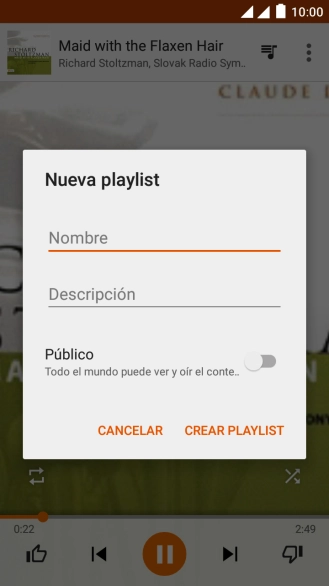 Pulsa Nombre. Pulsa Nombre.