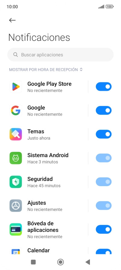 Pulsa la app deseada. Pulsa la app deseada.