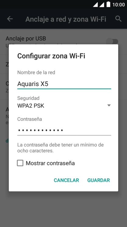 Pulsa en el campo bajo 