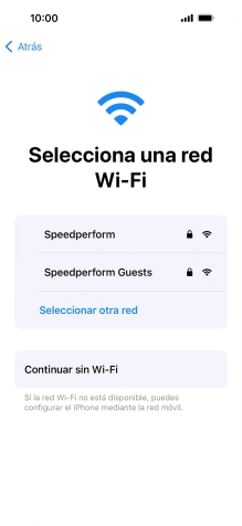 Pulsa la red wifi deseada. Pulsa la red wifi deseada.