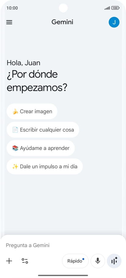 Pulsa el icono de perfil. Pulsa el icono de perfil.