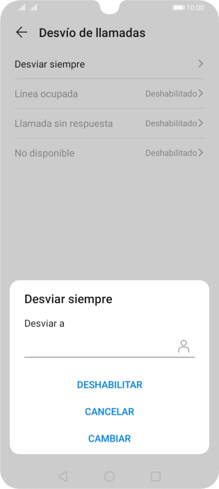 Pulsa DESHABILITAR. Pulsa DESHABILITAR.