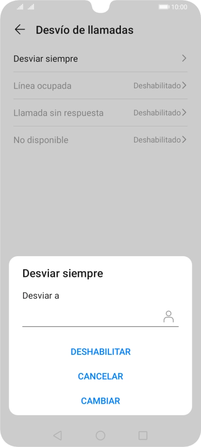 Pulsa DESHABILITAR. Pulsa DESHABILITAR.