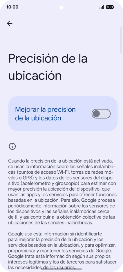 Si pulsas el indicador junto a Si pulsas el indicador junto a