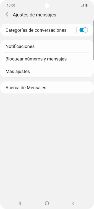 Pulsa Más ajustes. Pulsa Más ajustes.