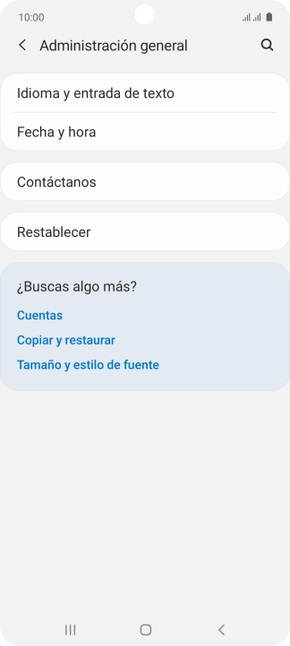 Pulsa Restablecer.