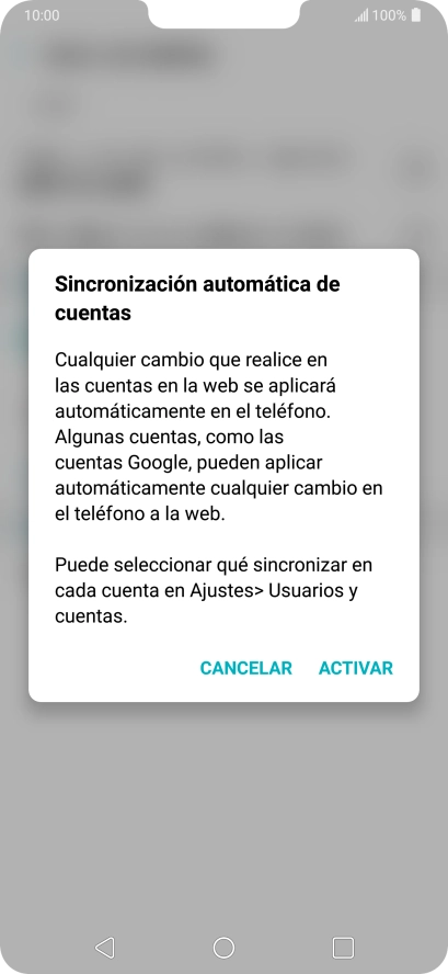 Si activas la función, pulsa ACTIVAR. Si activas la función, pulsa ACTIVAR.