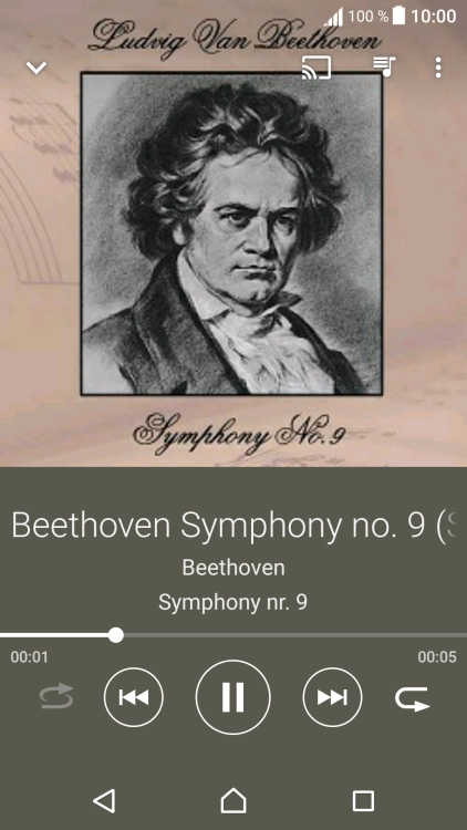 Pulsa la flecha hacia la derecha para ir al archivo de música siguiente. Pulsa la flecha hacia la derecha para ir al archivo de música siguiente.