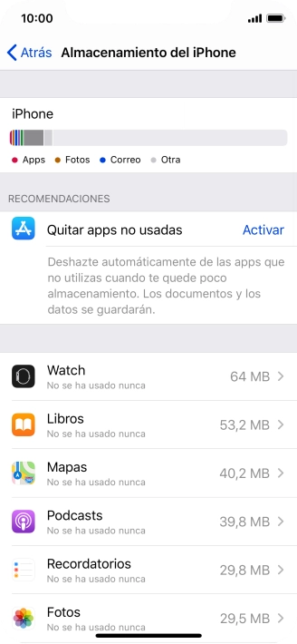 Pulsa la app deseada. Pulsa la app deseada.