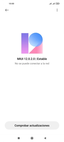 Pulsa Comprobar actualizaciones. Si hay una versión de software nueva disponible, aparecerá ahora en la pantalla. Sigue las indicaciones de la pantalla para actualizar el software del teléfono. Pulsa Comprobar actualizaciones. Si hay una versión de software nueva disponible, aparecerá ahora en la pantalla. Sigue las indicaciones de la pantalla para actualizar el software del teléfono.
