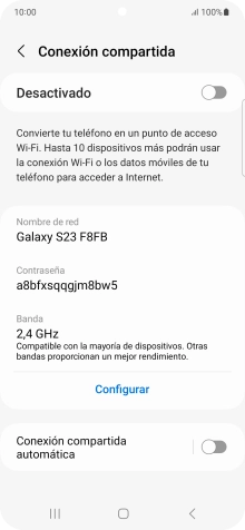 Pulsa Configurar. Pulsa Configurar.