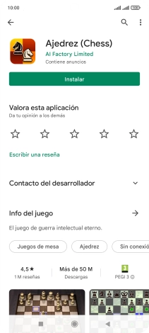 Pulsa la tecla de inicio para terminar y regresar a la pantalla de inicio.