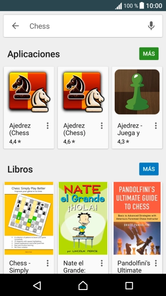 Pulsa la app deseada. Pulsa la app deseada.