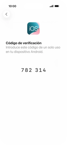 Sigue las indicaciones de la pantalla y de la app Sigue las indicaciones de la pantalla y de la app