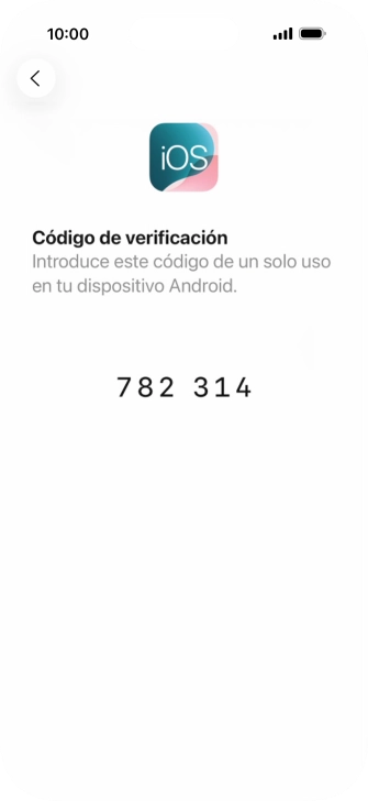 Sigue las indicaciones de la pantalla y de la app Sigue las indicaciones de la pantalla y de la app