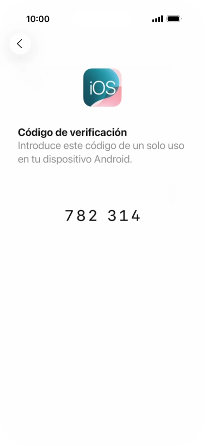 Sigue las indicaciones de la pantalla y de la app Sigue las indicaciones de la pantalla y de la app