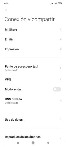 Pulsa Uso de datos. Pulsa Uso de datos.