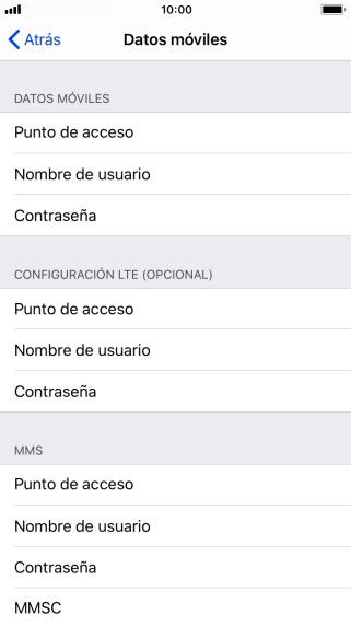 Pulsa Punto de acceso e introduce airtelwap.es. Pulsa Punto de acceso e introduce airtelwap.es.