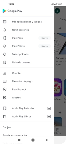 Pulsa Mis aplicaciones y juegos. Pulsa Mis aplicaciones y juegos.