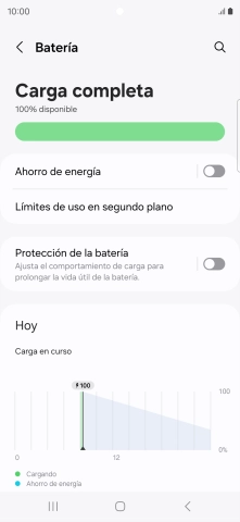 Pulsa Ahorro de energía. Pulsa Ahorro de energía.