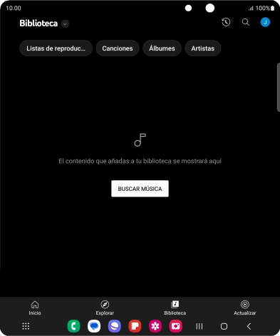 Pulsa la lista desplegable. Pulsa la lista desplegable.