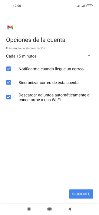 Pulsa la lista desplegable bajo 