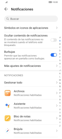 Pulsa la app deseada. Pulsa la app deseada.