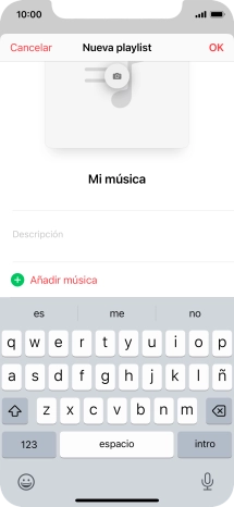 Pulsa Añadir música. Pulsa Añadir música.