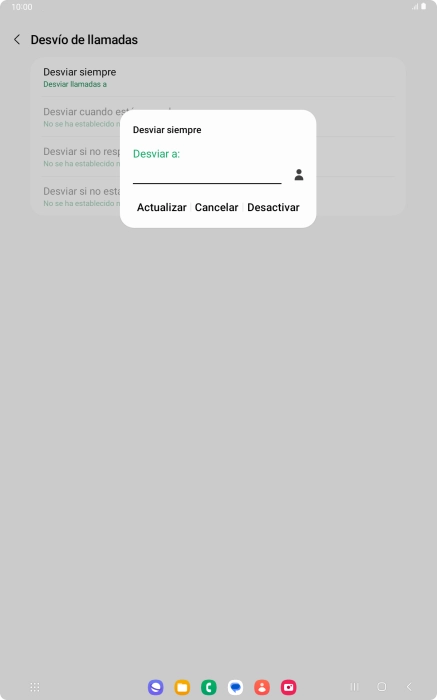 Pulsa Desactivar.