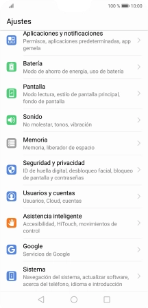 Pulsa Seguridad y privacidad.