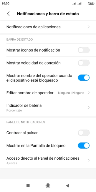Pulsa Notificaciones de aplicaciones. Pulsa Notificaciones de aplicaciones.