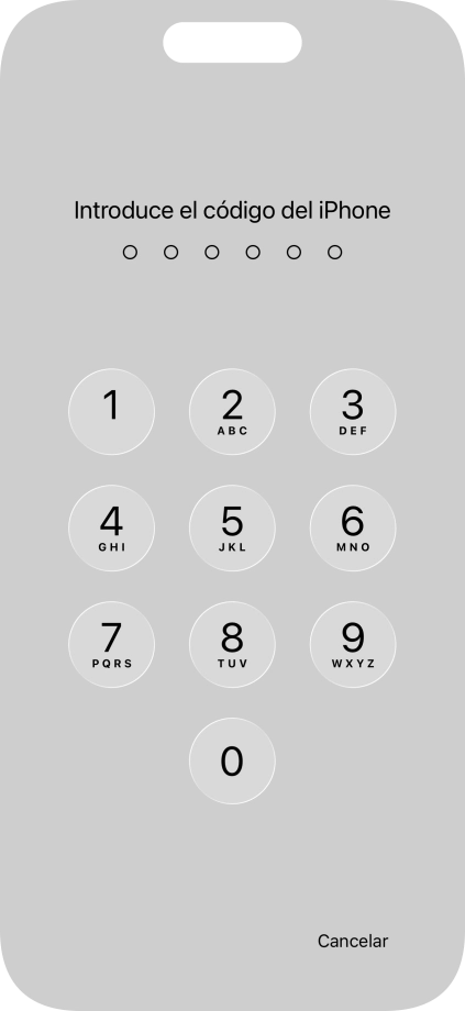 Utiliza el código de seguridad que has creado. La app está ahora bloqueada. Utiliza el código de seguridad que has creado. La app está ahora bloqueada.