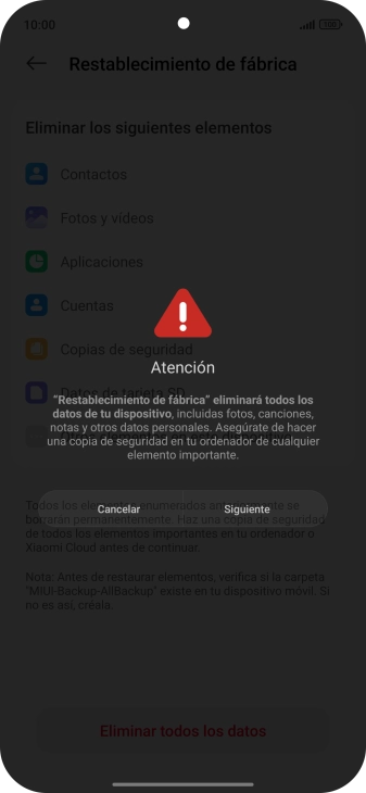 Pulsa Siguiente. Pulsa Siguiente.