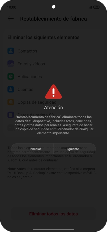 Pulsa Siguiente. Pulsa Siguiente.