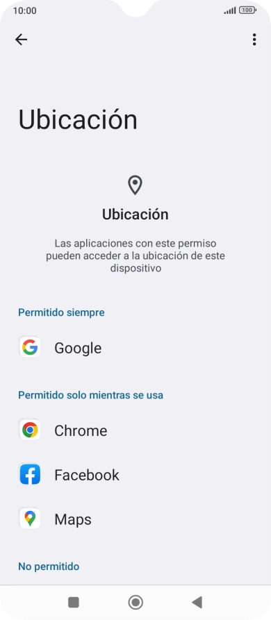 Pulsa la app deseada. Pulsa la app deseada.