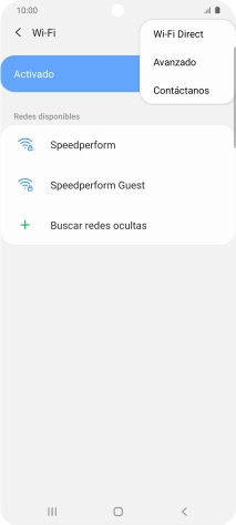 Pulsa Avanzado.