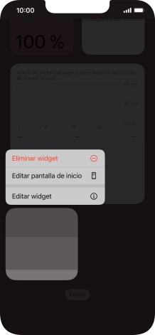 Pulsa Eliminar widget. Pulsa Eliminar widget.