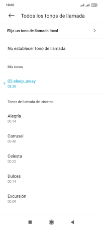 Pulsa la tecla de inicio para terminar y regresar a la pantalla de inicio. Pulsa la tecla de inicio para terminar y regresar a la pantalla de inicio.