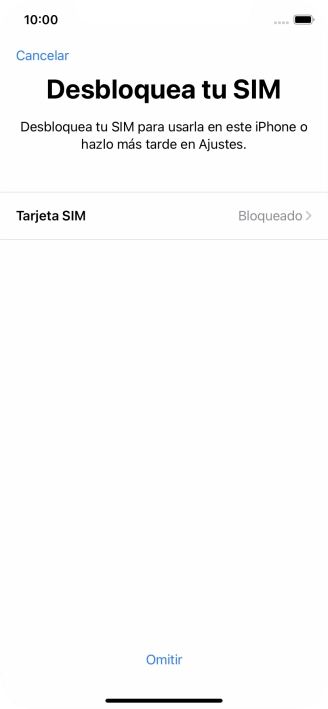 Pulsa Tarjeta SIM.