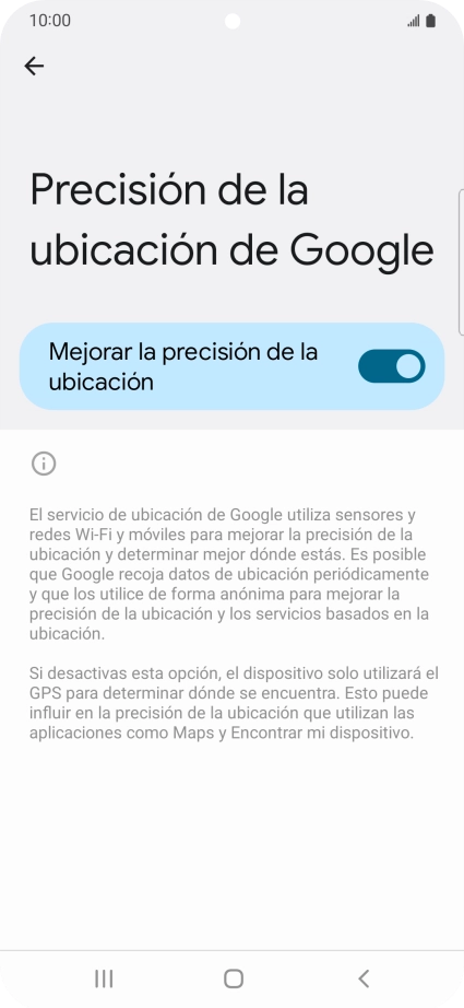 Pulsa el indicador junto a Pulsa el indicador junto a