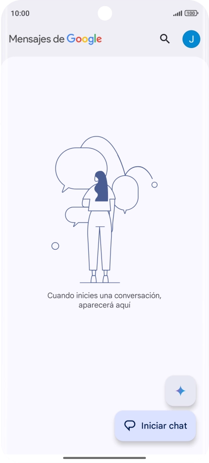 Pulsa el icono de perfil. Pulsa el icono de perfil.