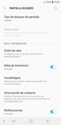 Pulsa Tipo de bloqueo de pantalla. Pulsa Tipo de bloqueo de pantalla.