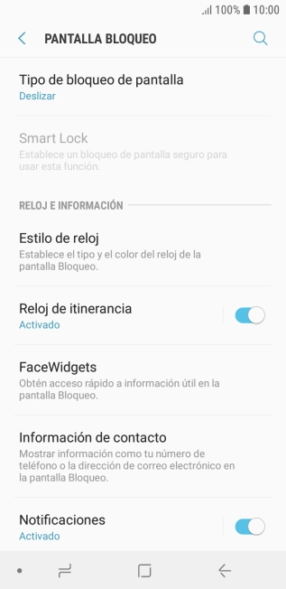 Pulsa Tipo de bloqueo de pantalla. Pulsa Tipo de bloqueo de pantalla.