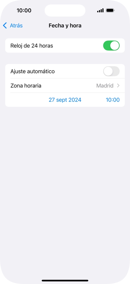 Pulsa el indicador junto a 