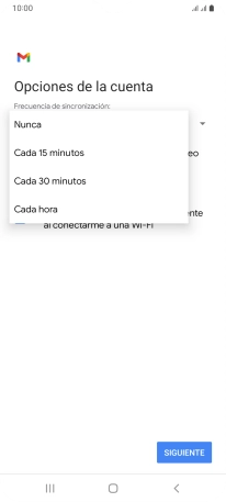 Pulsa el ajuste deseado. Pulsa el ajuste deseado.