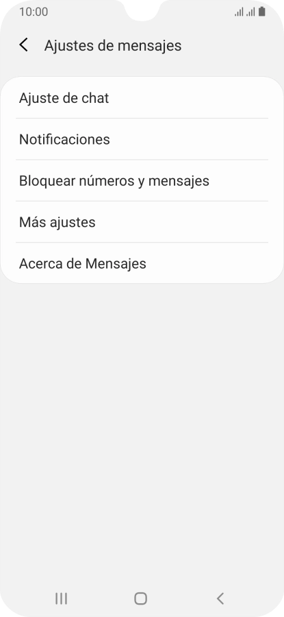 Pulsa Más ajustes. Pulsa Más ajustes.
