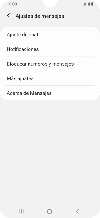 Pulsa Más ajustes. Pulsa Más ajustes.
