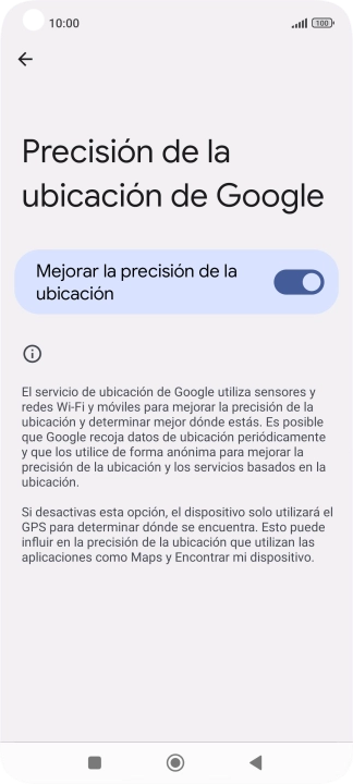 Si pulsas el indicador junto a Si pulsas el indicador junto a