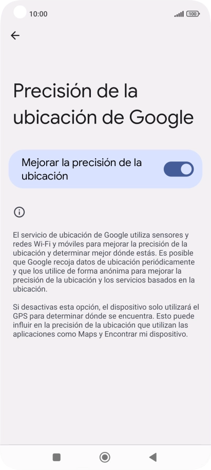 Si pulsas el indicador junto a Si pulsas el indicador junto a